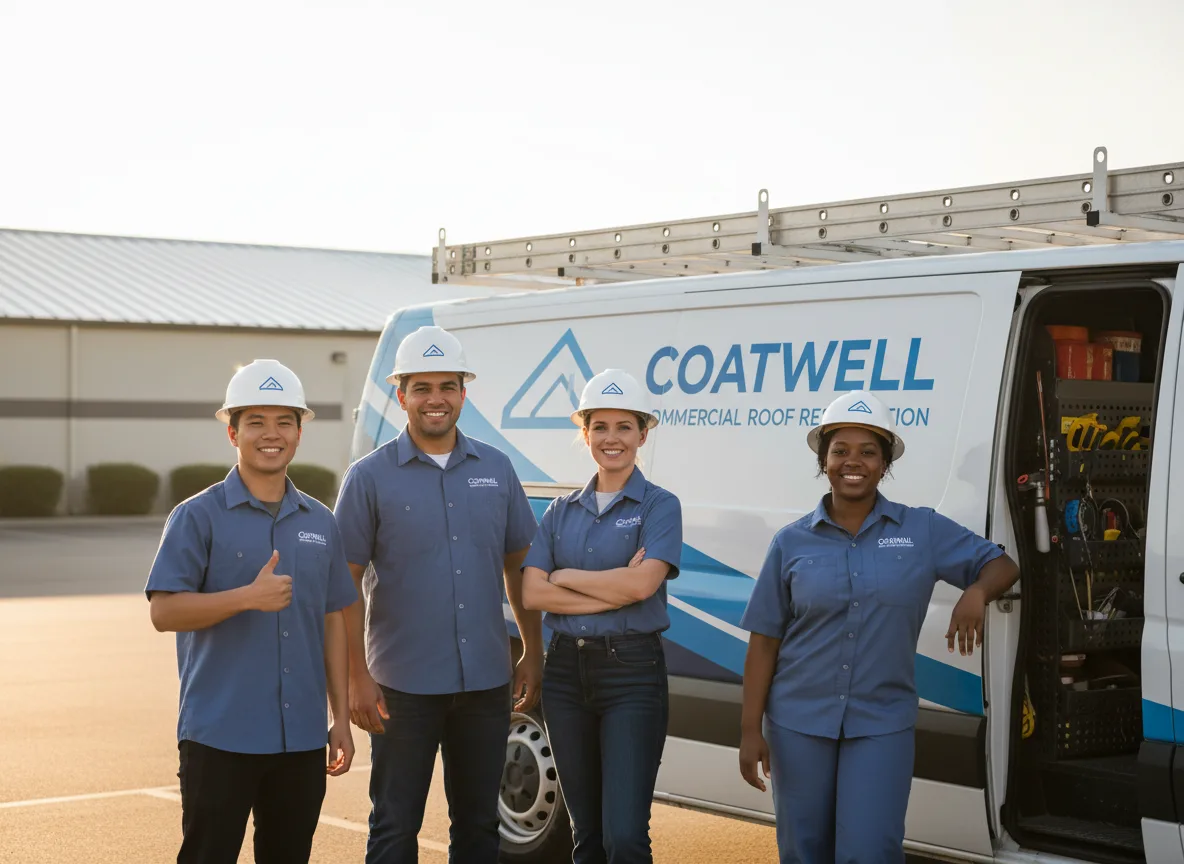 Commercial roof coating company in Buckingham, VA